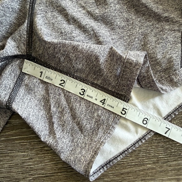 lululemon athletica Heathered Gray Women's Athletic Shorts - Picture 2 of 7